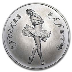 Russia 1 oz Palladium Ballerina BU (Random Year)