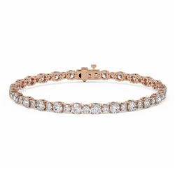 9 ctw Diamond Designer Bracelet 18K Rose Gold
