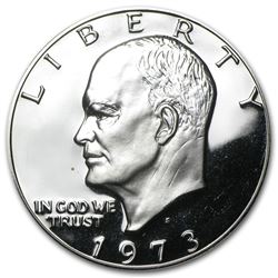 1973-S 40% Silver Eisenhower Dollar Gem Proof