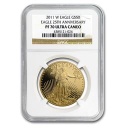 2011-W 1 oz Proof Gold American Eagle PF-70 NGC
