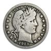 Image 1 : 1913 Barber Quarter VG