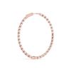 Image 3 : 8 ctw Diamond VS/SI Certified 32 MM Hoop Earrings 14k Rose Gold
