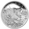 Image 1 : 2016 Canada 1/2 kilo Proof Silver $125 Roaring Grizzly Bear
