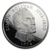 Image 1 : 1971 Panama Silver 20 Balboas Simon Bolivar Proof
