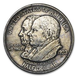 1923-S Monroe Doctrine Half (Low Grade/Cleaned)