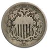 Image 1 : 1866 Shield Nickel w/Rays VG
