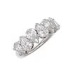 Image 3 : 3.12 ctw Pear Diamond Ring 18K White Gold