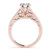 Image 2 : 1.25 ctw Certified VS/SI Diamond Solitaire Ring 14k Rose Gold