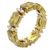 Image 1 : 7.64 ctw Canary Citrine Ring 18K Yellow Gold