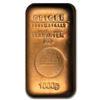 Image 1 : 1000 gram Copper Bar - Geiger (Poured, .9999 Fine)
