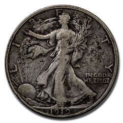 1919-S Walking Liberty Half Dollar VF