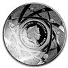 Image 2 : 2019 Australia 1 oz Silver $5 Domed Earth and Beyond: The Moon