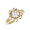 Image 3 : 2.18 ctw Diamond Ring 18K Yellow Gold