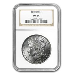1898-O Morgan Dollar MS-65 NGC