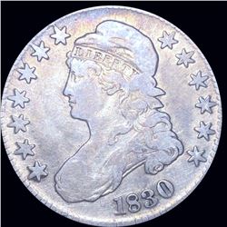 1830 Capped Bust Half Dollar NICELY CIRCULATED