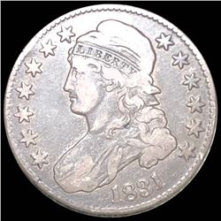 1831 Capped Bust Half Dollar NICELY CIRCULATED