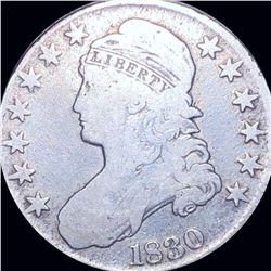 1830 Capped Bust Half Dollar NICELY CIRCULATED