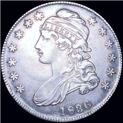 1836 Capped Bust Half Dollar XF