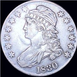1830 Capped Bust Half Dollar XF