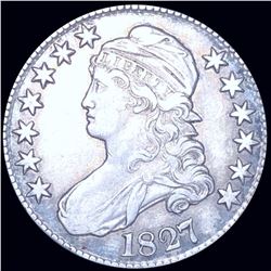 1827 Capped Bust Half Dollar ABOUT UNCIRCULATED