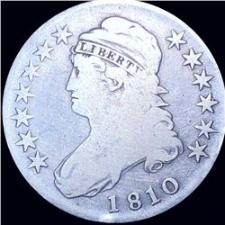 1810 Capped Bust Half Dollar NICELY CIRCULATED