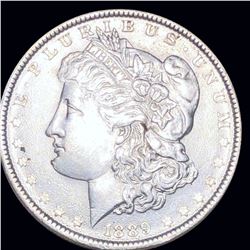 1889 Morgan Silver Dollar CLOSELY UNCIRCULATED