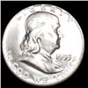 Image 1 : 1955 Franklin Half Dollar CLOSE UNCIRCULATED