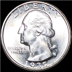 1935 Washington Silver Quarter UNCIRCULATED