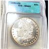 Image 1 : 1881-CC Morgan Silver Dollar ICG - MS65