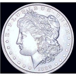 1889 Morgan Silver Dollar CLOSELY UNCIRCULATED