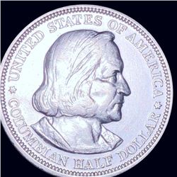 1893 Columbian Expo Half Dollar LIGHTLY CIRCULATED