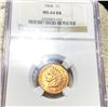Image 1 : 1868 Indian Head Penny NGC - MS 64 RB