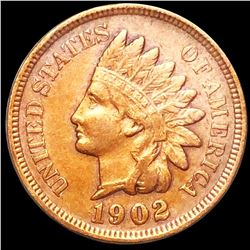 1902 Indian Head Penny ABOUT UNCIRCULATED