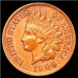 1906 Indian Head Penny NEARLY UNCIRCULATED