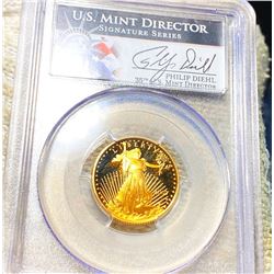 2007-W $10 Gold Eagle PCGS - PR 70 DCAM
