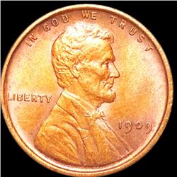 1909 V.D.B. Lincoln Wheat Penny UNCIRCULATED