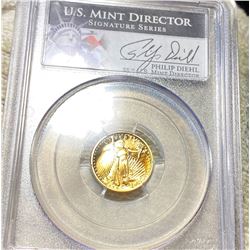 2007-W $5 Gold Half Eagle PCGS - MS 70 DCAM