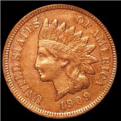 1909 Indian Head Penny ABOUT UNCIRCULATED