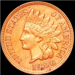 1906 Indian Head Penny NEARLY UNCIRCULATED