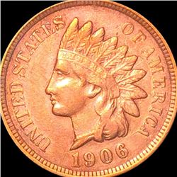1906 Indian Head Penny NEARLY UNCIRCULATED