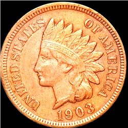 1903 Indian Head Penny NEARLY UNCIRCULATED