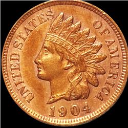 1904 Indian Head Penny CLOSELY UNCIRCULATED