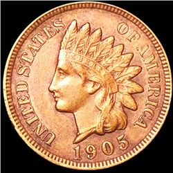 1905 Indian Head Penny CLOSELY UNCIRCULATED