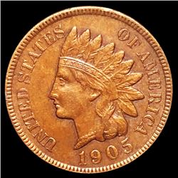1905 Indian Head Penny NEARLY UNCIRCULATED