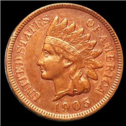 1905 Indian Head Penny NEARLY UNCIRCULATED