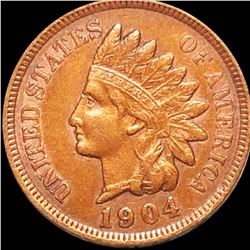 1904 Indian Head Penny NEARLY UNCIRCULATED