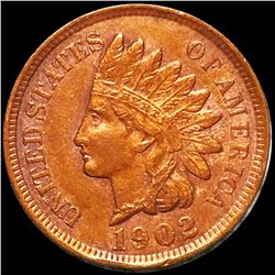 1902 Indian Head Penny NEARLY UNCIRCULATED