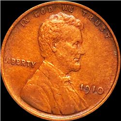 1910 Lincoln Wheat Penny CLOSELY UNC