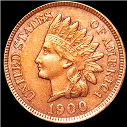 1900 Indian Head Penny CLOSELY UNCIRCULATED