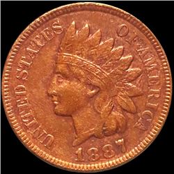 1887 Indian Head Penny XF